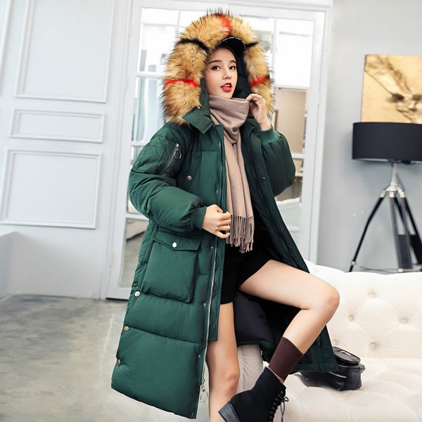 2018 winter suit-dress korean long fund cotton-padded clothes woman new pattern seta lead thickening student overknee cotton, Black
2018 winter suit-dress korean long fund cotton-padded clothes woman new pattern seta lead thickening student overknee cotton, Black