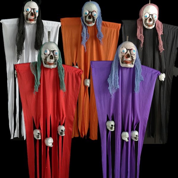halloween ghost head curtain decoration cosplay horror decoration props hanging haunted house halloween party
halloween ghost head curtain decoration cosplay horror decoration props hanging haunted house halloween party