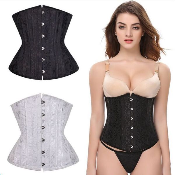 women white lace sports bra beauty corset high waist elastic fitness belly solid waistbands, White;black
women white lace sports bra beauty corset high waist elastic fitness belly solid waistbands, White;black