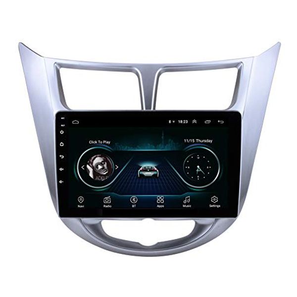 

9 inch touch screen android 9.0 car video gps for 2011-2013 hyundai verna with gps wifi 3g bluetooth mirrorlink