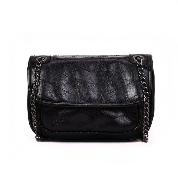 fashion women striped vintage leather handbag messenger chain shoulder bags solid color leather retro classic handbag new 95
fashion women striped vintage leather handbag messenger chain shoulder bags solid color leather retro classic handbag new 95