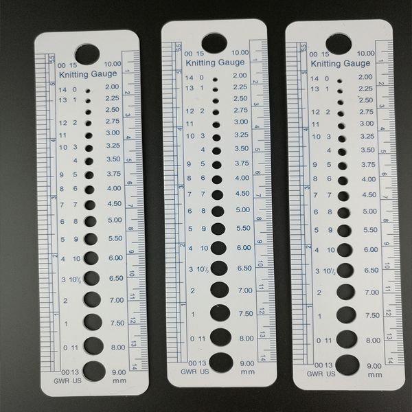 wholesale-1pcs plastic sewing knitting needle gauge inch cm ruler tool (us uk canada sizes) 2-10mm costura sewing accessories tools, Black
wholesale-1pcs plastic sewing knitting needle gauge inch cm ruler tool (us uk canada sizes) 2-10mm costura sewing accessories tools, Black