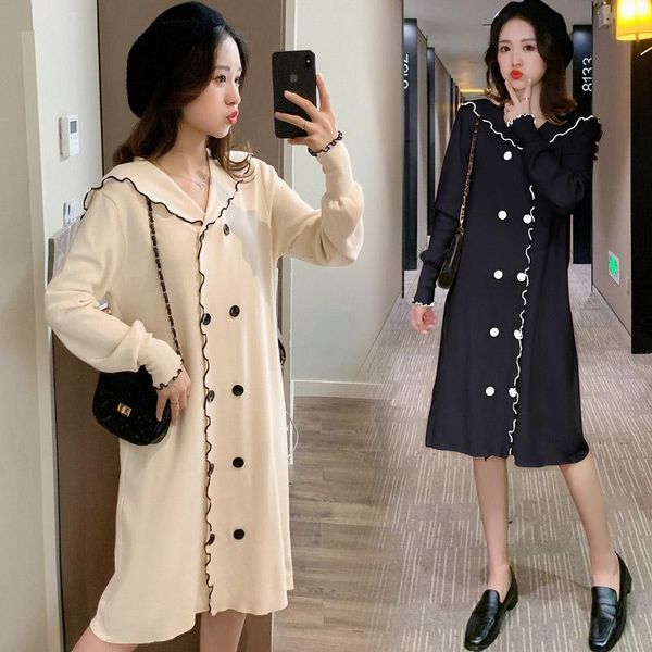 2019 new arrive winter maternity dress woman cute knitting cotton large size dresses pregnant woman clothing md-01757, White
2019 new arrive winter maternity dress woman cute knitting cotton large size dresses pregnant woman clothing md-01757, White