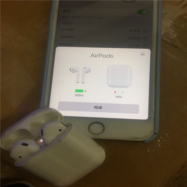 

с чипом w1 Беспроводные наушники Apple AirPods AirPods Наушники Apple Bluetooth для iPhone Xs Max XR 7 8 Plus.