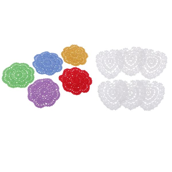 11 шт multicolor ручной работы крючком хлопка кружева таблица placemats салфетки
11 шт multicolor ручной работы крючком хлопка кружева таблица placemats салфетки