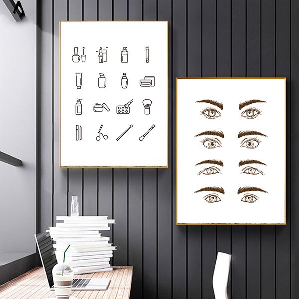 women eyebrow cosmetic collection hd print modular picture canvas painting poster for living room home decor wall artwork frame
women eyebrow cosmetic collection hd print modular picture canvas painting poster for living room home decor wall artwork frame