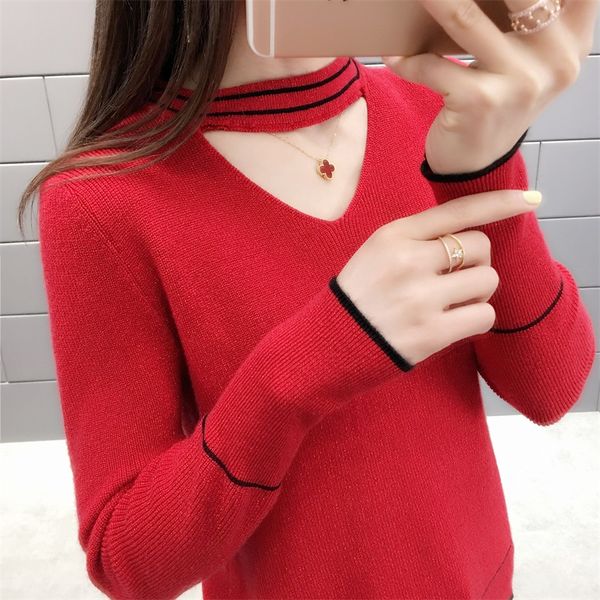in the spring of 3955 with new product v neck hung round collar sweater clip bright silk cultivate morality dress 38, White;black
in the spring of 3955 with new product v neck hung round collar sweater clip bright silk cultivate morality dress 38, White;black