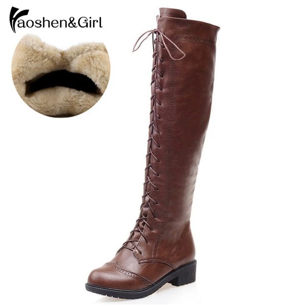 haoshengirl осень / зима женщины зашнуровать ботинки колена motocycle прохладный загрузки высокое качество мода езда круглый toe бота обувь, Black
haoshengirl осень / зима женщины зашнуровать ботинки колена motocycle прохладный загрузки высокое качество мода езда круглый toe бота обувь, Black