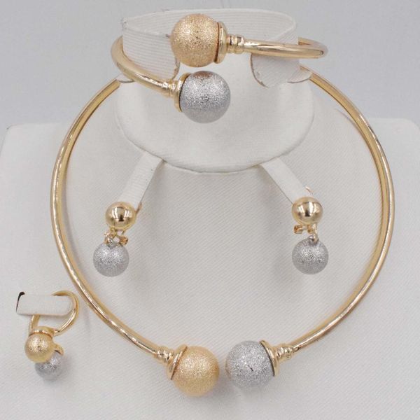 3 tones new high fashion dubai jewelry set nigerian wedding african beads jewelry sets, Slivery;golden
3 tones new high fashion dubai jewelry set nigerian wedding african beads jewelry sets, Slivery;golden
