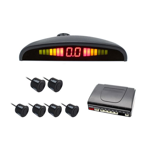 auto parktronic led parking sensors 6 car reversing radar buzzer 22mm sensors parking system
auto parktronic led parking sensors 6 car reversing radar buzzer 22mm sensors parking system