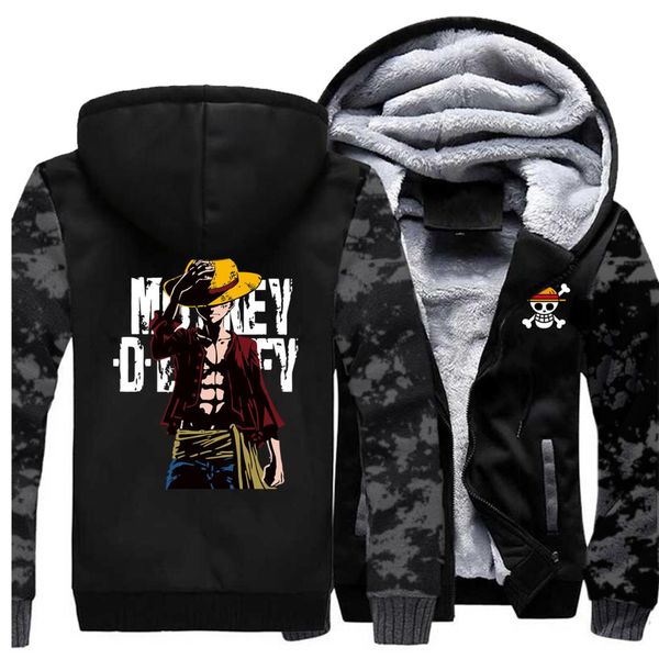 cartoon skull one piece cool luffy 2019 winter new japan anime raglan camouflage mens sweatshirt hip hop zipper hoody sportswear, Black
cartoon skull one piece cool luffy 2019 winter new japan anime raglan camouflage mens sweatshirt hip hop zipper hoody sportswear, Black