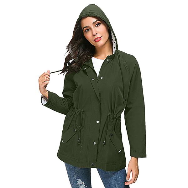 women hooded jacket pocket anti rain windproof casual waterproof hiking outdoor sports camping zipper closure drawstring waist, Blue;black
women hooded jacket pocket anti rain windproof casual waterproof hiking outdoor sports camping zipper closure drawstring waist, Blue;black