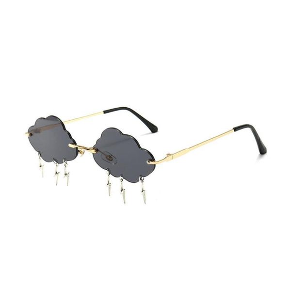 funny cloud sunglasses 2020 women fashion rimless vintage style street steampunk lady accesoories clouds sun tassel punk gl k5e3, White;black
funny cloud sunglasses 2020 women fashion rimless vintage style street steampunk lady accesoories clouds sun tassel punk gl k5e3, White;black