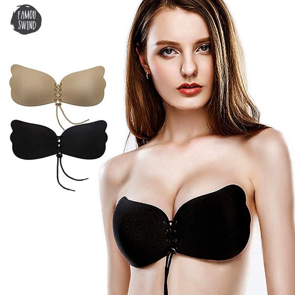 self women bra adhesive strapless bandage blackless solid stick womens gel silicone push up underwear invisible bra, Red;black
self women bra adhesive strapless bandage blackless solid stick womens gel silicone push up underwear invisible bra, Red;black