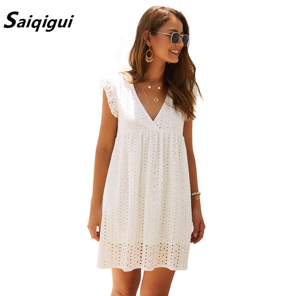 fashion summer dress women 2020 white casual high waist a-line cotton dress elegant boho ruffle sleeve beach mini ladies dresses, Black;gray
fashion summer dress women 2020 white casual high waist a-line cotton dress elegant boho ruffle sleeve beach mini ladies dresses, Black;gray