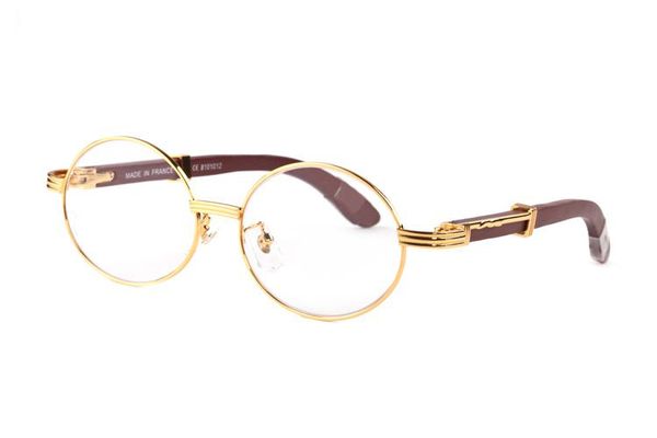 2019 brand designer black buffalo horn glasses men round circle lenses wood frame eyeglasses women rimless sunglasses with boxse, White;black
2019 brand designer black buffalo horn glasses men round circle lenses wood frame eyeglasses women rimless sunglasses with boxse, White;black