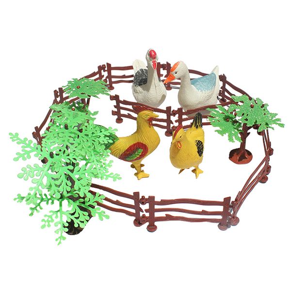19 шт пластиковые сельскохозяйственных животных игрушка playset с дерева ограждения коллекционирование подарков
19 шт пластиковые сельскохозяйственных животных игрушка playset с дерева ограждения коллекционирование подарков