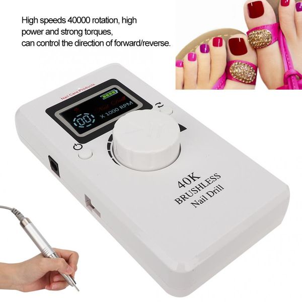 40000rpm nail grinding polishing machine electric nail drill tool manicure tools 100-240v manicure machine, Silver
40000rpm nail grinding polishing machine electric nail drill tool manicure tools 100-240v manicure machine, Silver