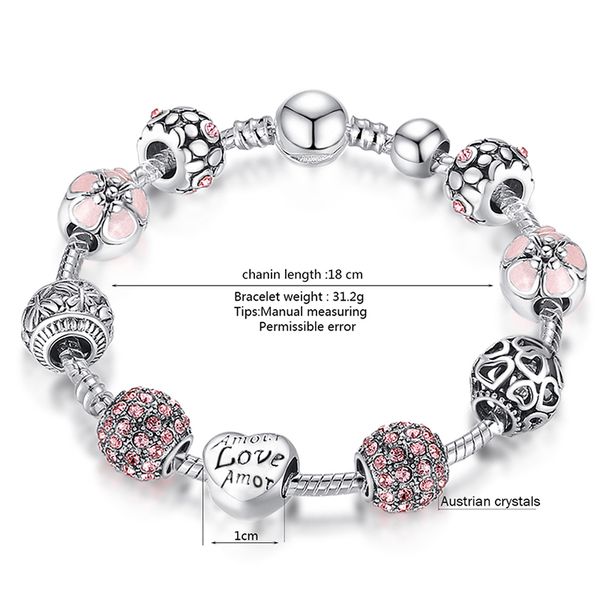 jingzeyi european new fashion dangles charm bracelet fit beads chain diy fine bracelet for women plated silver jewelry gift, Black
jingzeyi european new fashion dangles charm bracelet fit beads chain diy fine bracelet for women plated silver jewelry gift, Black