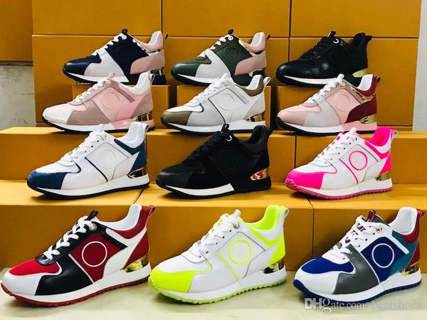 new colors run away trainers mens designer shoes genuine calf leather classic running sneakers blue pink casual shoes with box us 5-11.5, Black
new colors run away trainers mens designer shoes genuine calf leather classic running sneakers blue pink casual shoes with box us 5-11.5, Black