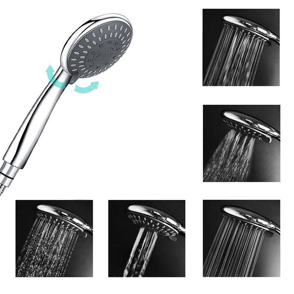 5 function abs plastic bathroom shower head big panel round chrome rain head water saver classic design rain showerhead d
5 function abs plastic bathroom shower head big panel round chrome rain head water saver classic design rain showerhead d