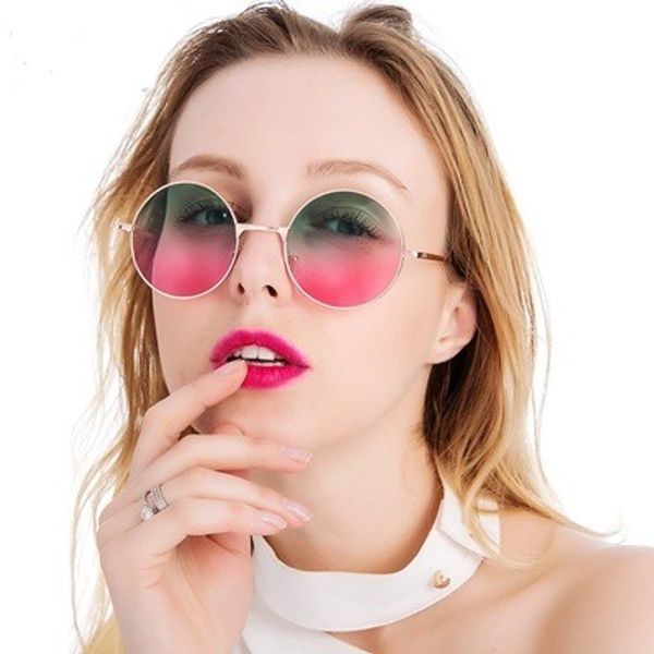 yorkia women sunglasses tinted color lens female vintage round shaped sun glasses eyewear ocean color, White;black
yorkia women sunglasses tinted color lens female vintage round shaped sun glasses eyewear ocean color, White;black