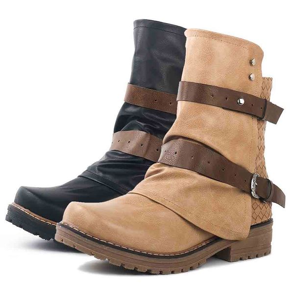 youyedian western boots leather ankle boots women autumn winter shoes classic buckle women ankle zapatos de mujer 9m3, Black
youyedian western boots leather ankle boots women autumn winter shoes classic buckle women ankle zapatos de mujer 9m3, Black