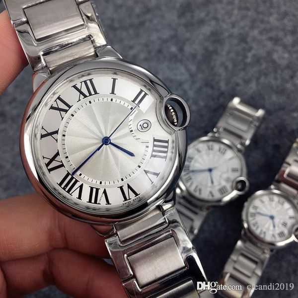 2021 classic fashion clock women/man watch with date luxury wristwatch stainlesssteel band luxury lovers watches folding clasp, Slivery;brown
2021 classic fashion clock women/man watch with date luxury wristwatch stainlesssteel band luxury lovers watches folding clasp, Slivery;brown