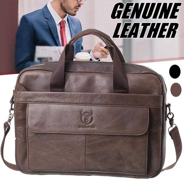genuine leather men's briefcase vintage business computer bag fashion messenger bags man shoulder bag postman male handbags
genuine leather men's briefcase vintage business computer bag fashion messenger bags man shoulder bag postman male handbags