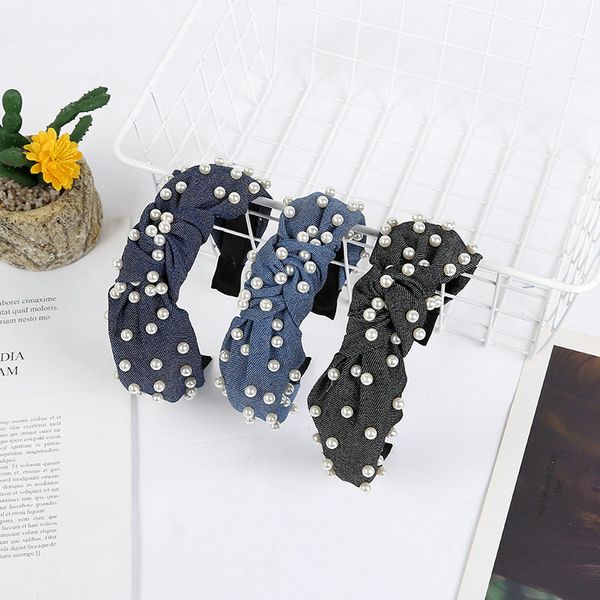 knotted lady korean version headband pearl 44g alice band cerchietto aliceband floral print hair style hairpins cfjhp, Black;brown
knotted lady korean version headband pearl 44g alice band cerchietto aliceband floral print hair style hairpins cfjhp, Black;brown