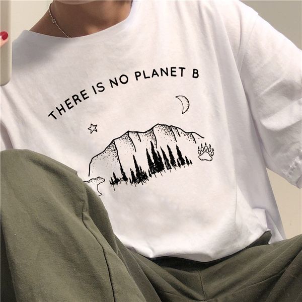 women clothes designer shirt there is no planet b letter bear cartoon print new summer casual chic harajuku o neck womens clothing, White
women clothes designer shirt there is no planet b letter bear cartoon print new summer casual chic harajuku o neck womens clothing, White