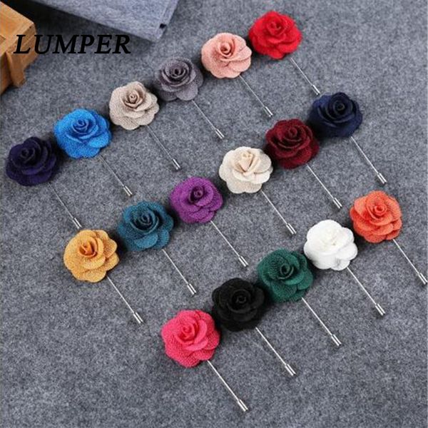 new lapel 17 colors flower daisy handmade boutonniere stick brooch pin men cool beautiful accessories in party wedding 08, Gray
new lapel 17 colors flower daisy handmade boutonniere stick brooch pin men cool beautiful accessories in party wedding 08, Gray