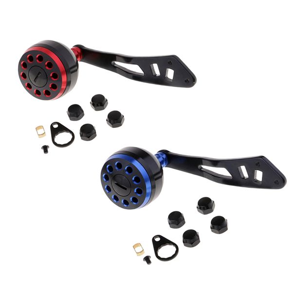 2pcs cnc full metal fishing reel handle with knob for baitcasting/drum reel diy, aaltwater/freshwater use
2pcs cnc full metal fishing reel handle with knob for baitcasting/drum reel diy, aaltwater/freshwater use