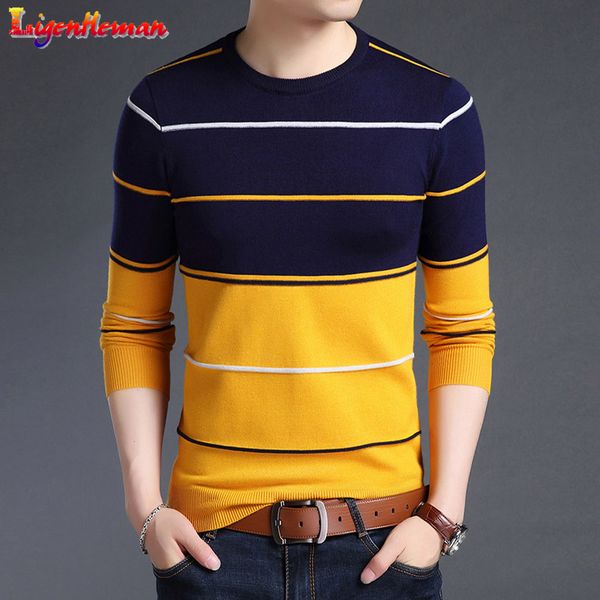 spring autumn 2020 new fashion mens striped slim fit pullover men casual korean style sweater mens brand sweaters 4xl, White;black
spring autumn 2020 new fashion mens striped slim fit pullover men casual korean style sweater mens brand sweaters 4xl, White;black
