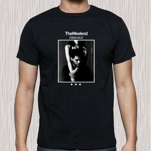 new the weeknd famous singer trilogy men black t-shirt size s to 3xl, White;black
new the weeknd famous singer trilogy men black t-shirt size s to 3xl, White;black