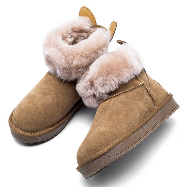 winter women boots cute ears rhinestone snow boots bottom flat thick warm fur booties flock slip-on boot botas mujer zapatos, Black
winter women boots cute ears rhinestone snow boots bottom flat thick warm fur booties flock slip-on boot botas mujer zapatos, Black