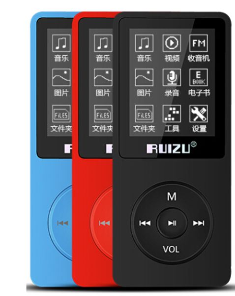 original ruizu x02 mp3 player with 1.8 inch screen can play 80 hours with fm,e-book,clock,voice recorder
original ruizu x02 mp3 player with 1.8 inch screen can play 80 hours with fm,e-book,clock,voice recorder