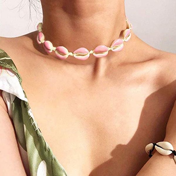 bohemian summer beach party women faux pearl sea shell necklace handmade shell clavicle necklaces beach jewelry gift, Golden;silver
bohemian summer beach party women faux pearl sea shell necklace handmade shell clavicle necklaces beach jewelry gift, Golden;silver