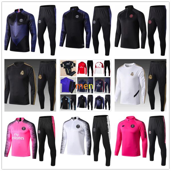 new 19 20 training suit real madrid tracksuit soccer 2019 2020 chandal futbol survêtement de football survetement foot kit, Black
new 19 20 training suit real madrid tracksuit soccer 2019 2020 chandal futbol survêtement de football survetement foot kit, Black