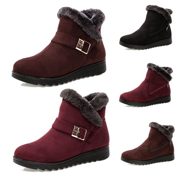 non-brand fashion winter women boots triple black red brown suede snow ankle boots girl female shoes keep warm 35-40 style 13 drop shipping
non-brand fashion winter women boots triple black red brown suede snow ankle boots girl female shoes keep warm 35-40 style 13 drop shipping