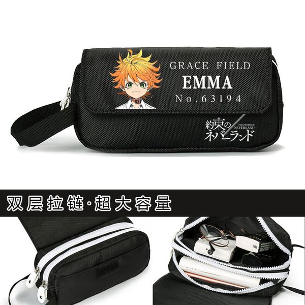the promised neverland coin pouch makeup stationery storage large capacity zipper pencil pen bag school student gift
the promised neverland coin pouch makeup stationery storage large capacity zipper pencil pen bag school student gift
