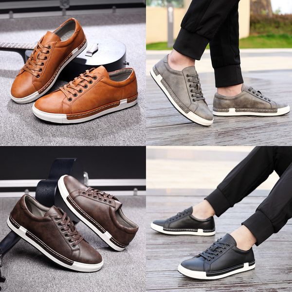 new fashion sneakers men shoes brand soft leather mens casual shoes male footwear classic black white shoes yellow grey k017
new fashion sneakers men shoes brand soft leather mens casual shoes male footwear classic black white shoes yellow grey k017