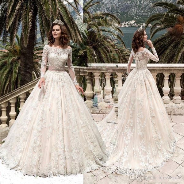 vestido de noiva bateau neck a line свадебные платья принцесса с кружевом с длинными рукавами кружева невеста casamento свадебное платье пуг, White
vestido de noiva bateau neck a line свадебные платья принцесса с кружевом с длинными рукавами кружева невеста casamento свадебное платье пуг, White