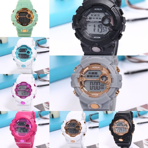 korean simple hipster unicorn ins wind multifunctional sports waterproof electronic electronic watch watch for young students, Blue
korean simple hipster unicorn ins wind multifunctional sports waterproof electronic electronic watch watch for young students, Blue