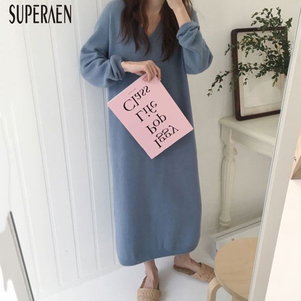 superaen autumn wild v-neck long sweaters women new 2019 fashion casual ladies sweater solid color solid color women clothing, White;black
superaen autumn wild v-neck long sweaters women new 2019 fashion casual ladies sweater solid color solid color women clothing, White;black