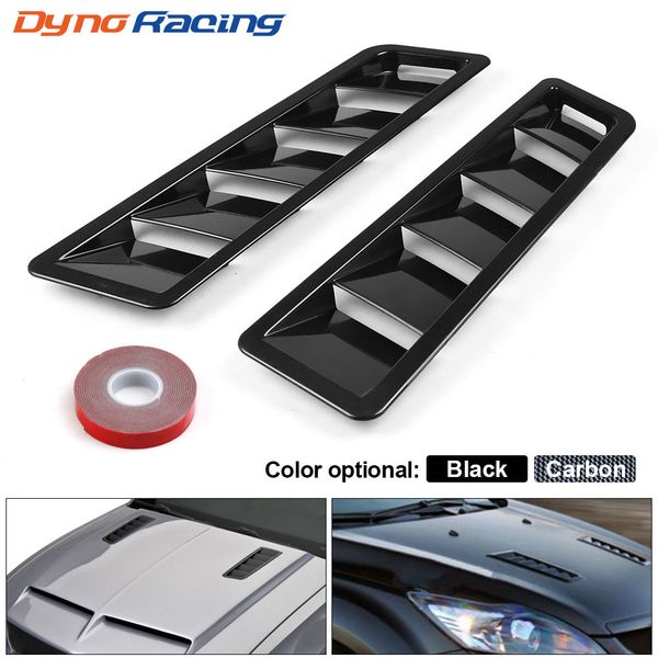 17x5 inch universal car air intake scoop bonnet hood vent louver cooling panel trim set matte black abs 2pcs
17x5 inch universal car air intake scoop bonnet hood vent louver cooling panel trim set matte black abs 2pcs