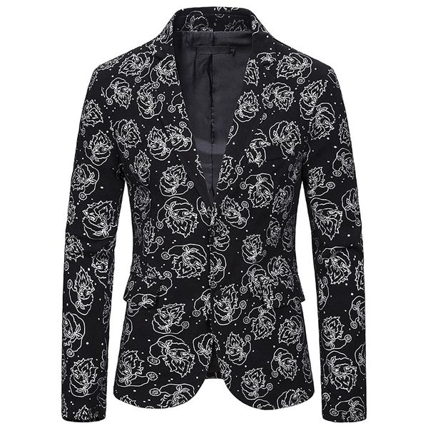 christmas clothes men blazers causal printing santa claus dinner party suits blazers slim fit big and tall size men clothing xxl, White;black
christmas clothes men blazers causal printing santa claus dinner party suits blazers slim fit big and tall size men clothing xxl, White;black