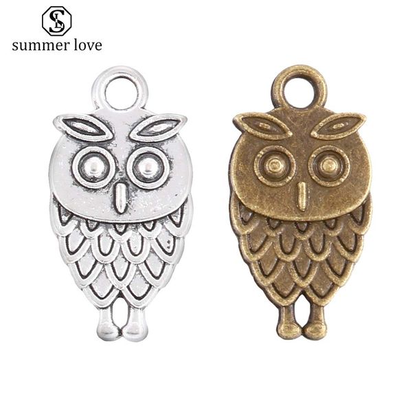 vintage owl animal pendant charm for bracelet necklace 100pcs/lot retro silver broze cute diy charm jewelry making, Bronze;silver
vintage owl animal pendant charm for bracelet necklace 100pcs/lot retro silver broze cute diy charm jewelry making, Bronze;silver