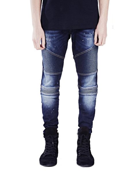 stripe print mens конструктора biker jeans мода личность драпировать zipper mens байкер панелями джинсы повседневный самцы одежда, Blue
stripe print mens конструктора biker jeans мода личность драпировать zipper mens байкер панелями джинсы повседневный самцы одежда, Blue