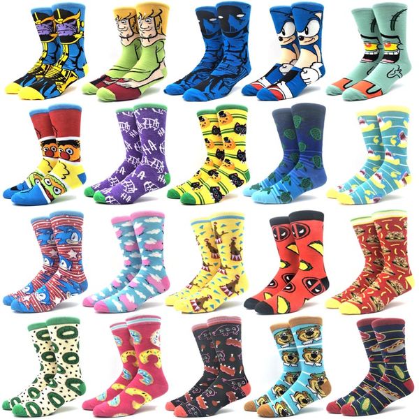 2020 spring and summer new combed cotton deodorant men's socks cartoon couple funny happy sock slippers, Black
2020 spring and summer new combed cotton deodorant men's socks cartoon couple funny happy sock slippers, Black